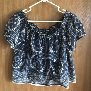 Off the shoulder top